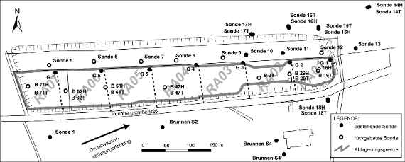 Lageplan der Altlast