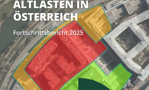 Luftbild einer Altlast