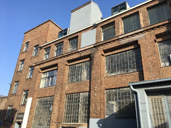 Foto von altem Ziegelbau